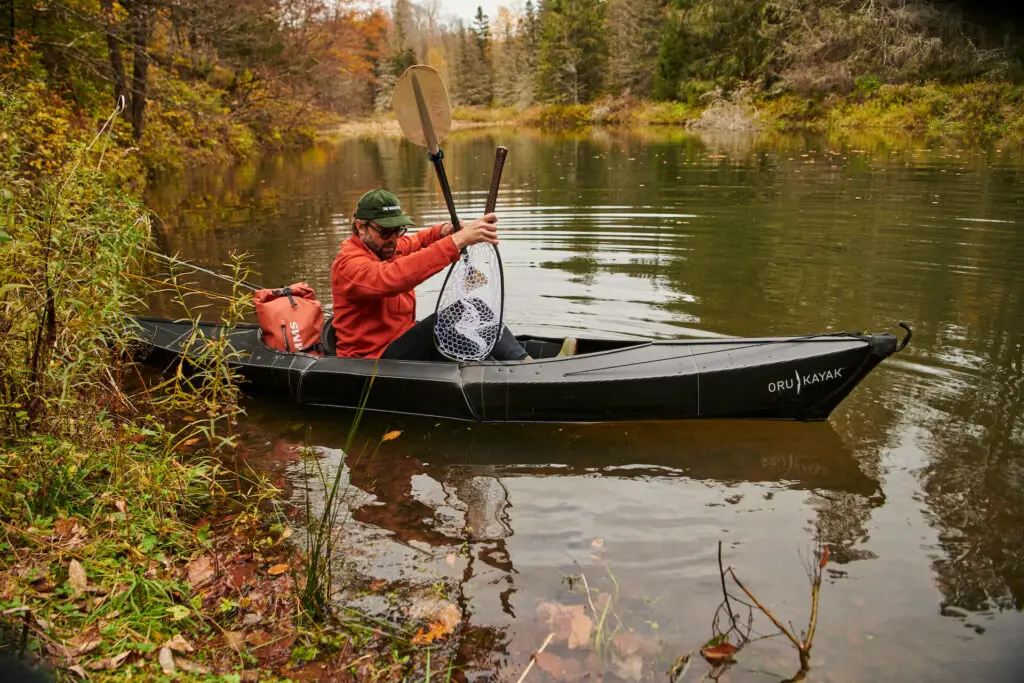 Oru Kayak Paddling