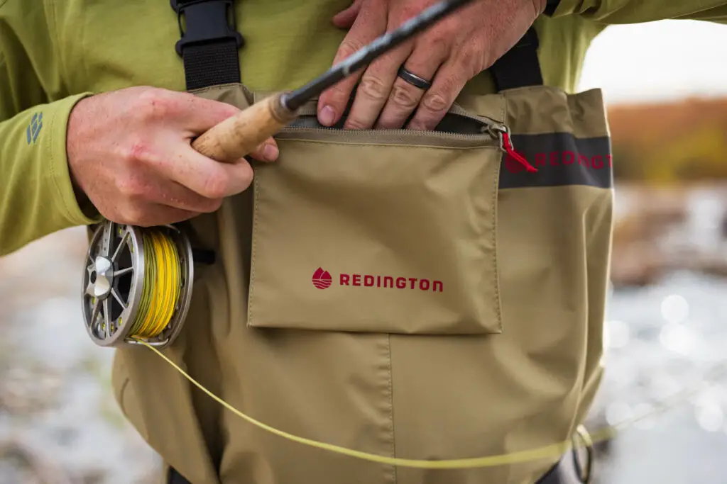 Redington Crosswater Waders Zippered Flipout Pocket