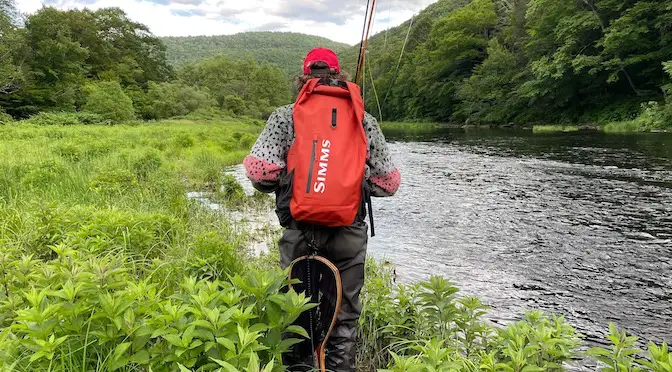 Straightforward Sturdiness: Simms Dry Creek Rolltop Backpack