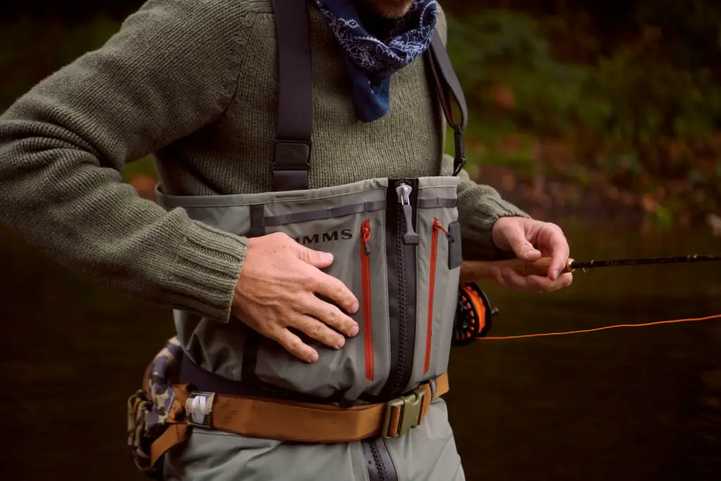 Simms Freestone Waders Z Closeup