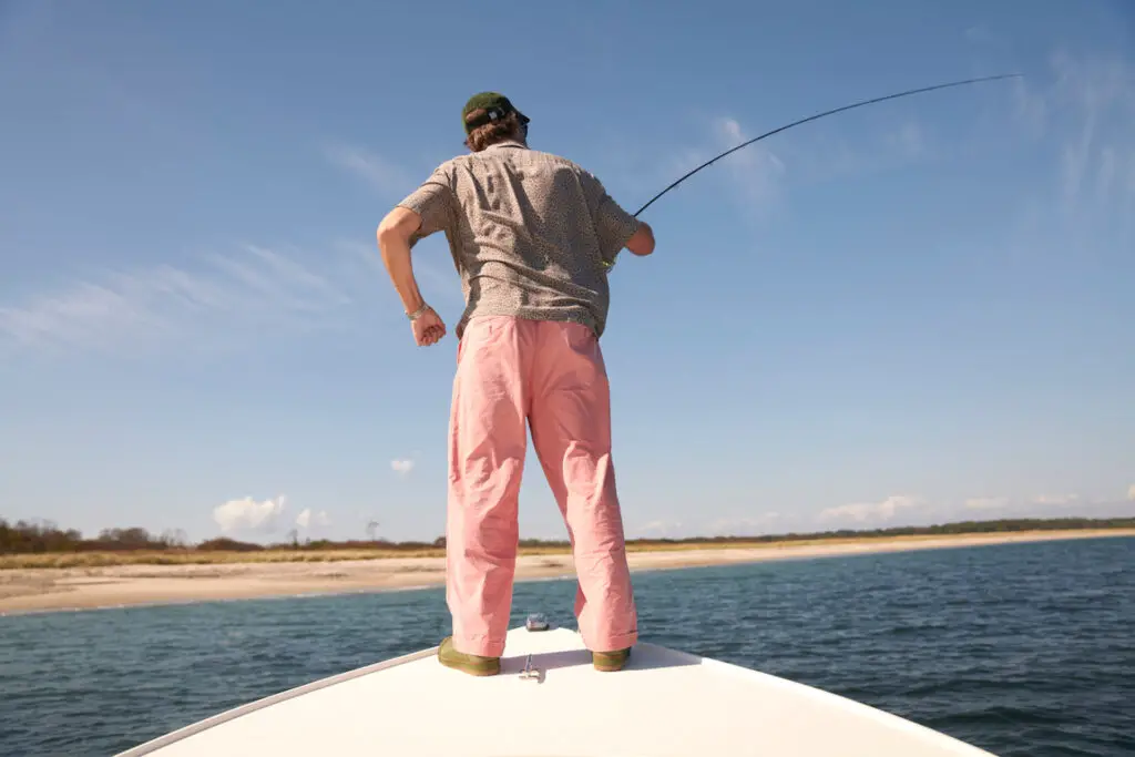 The Atlas Signature fly rod showed its capacities when we took it out for some striper fishing in Montauk, NY.
