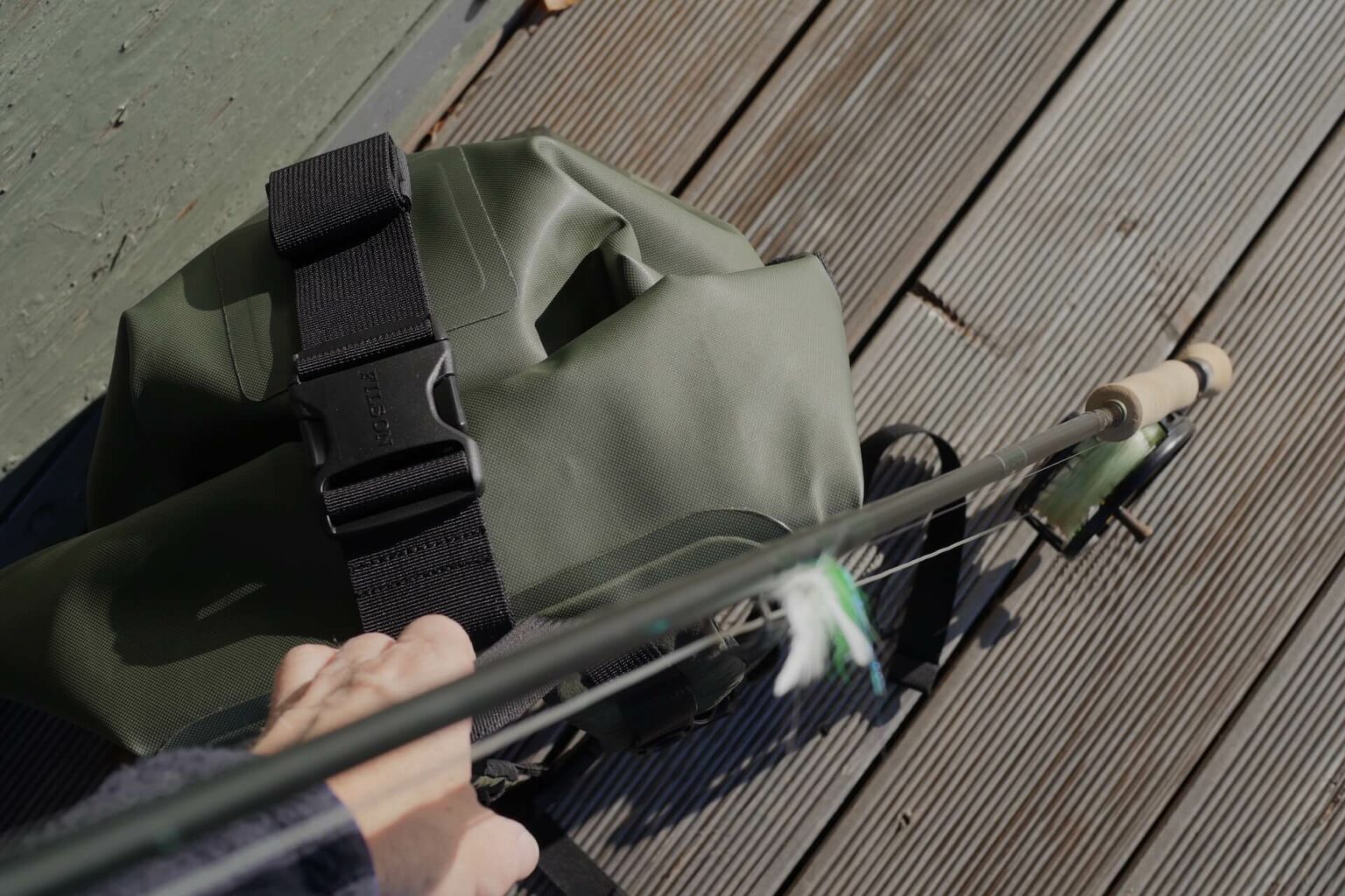 Hands on with the Filson Dry Backpack - The Wading List