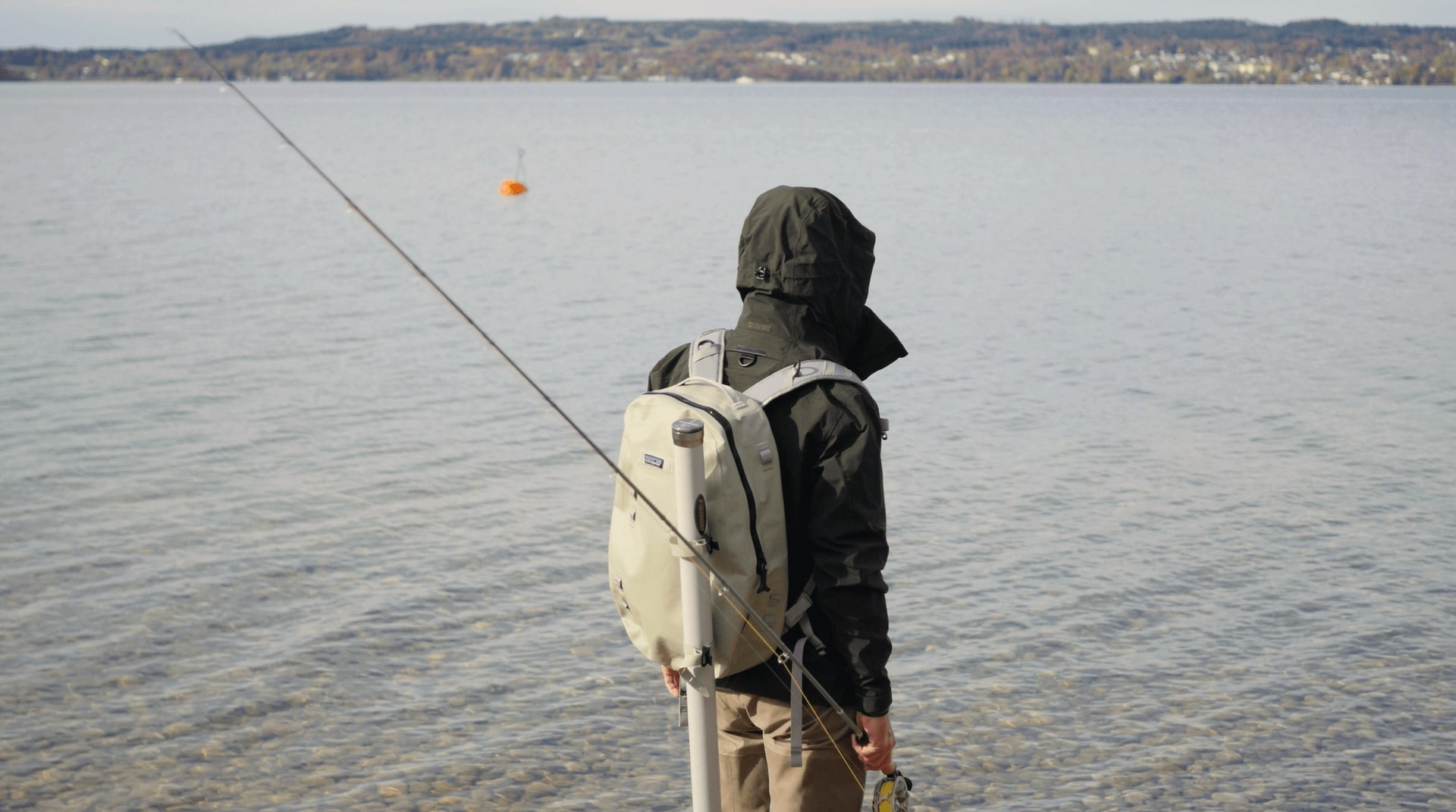 Patagonia's Guidewater backpack is a great mid-size option for a waterproof fly fishing backpack