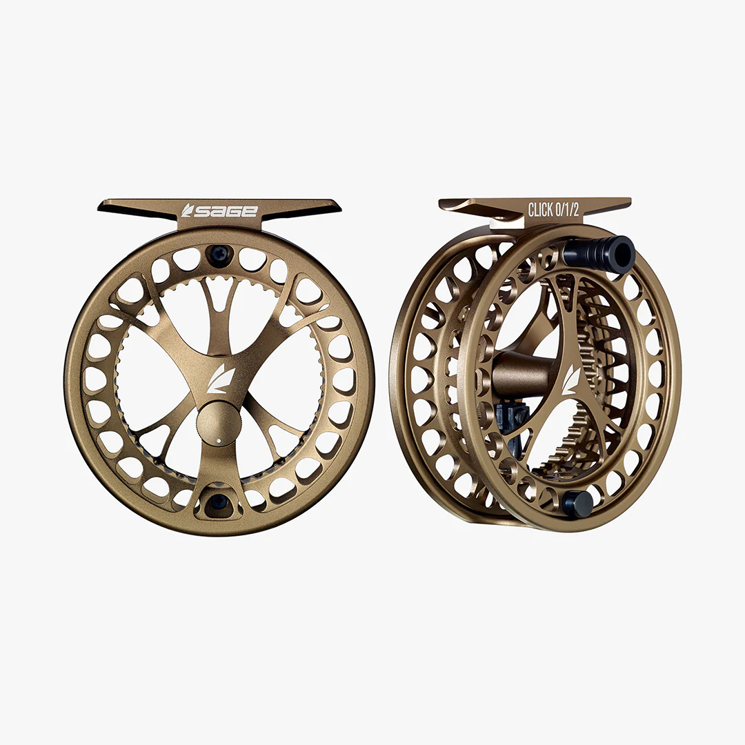 SAGE Click Fly Reel in bronze