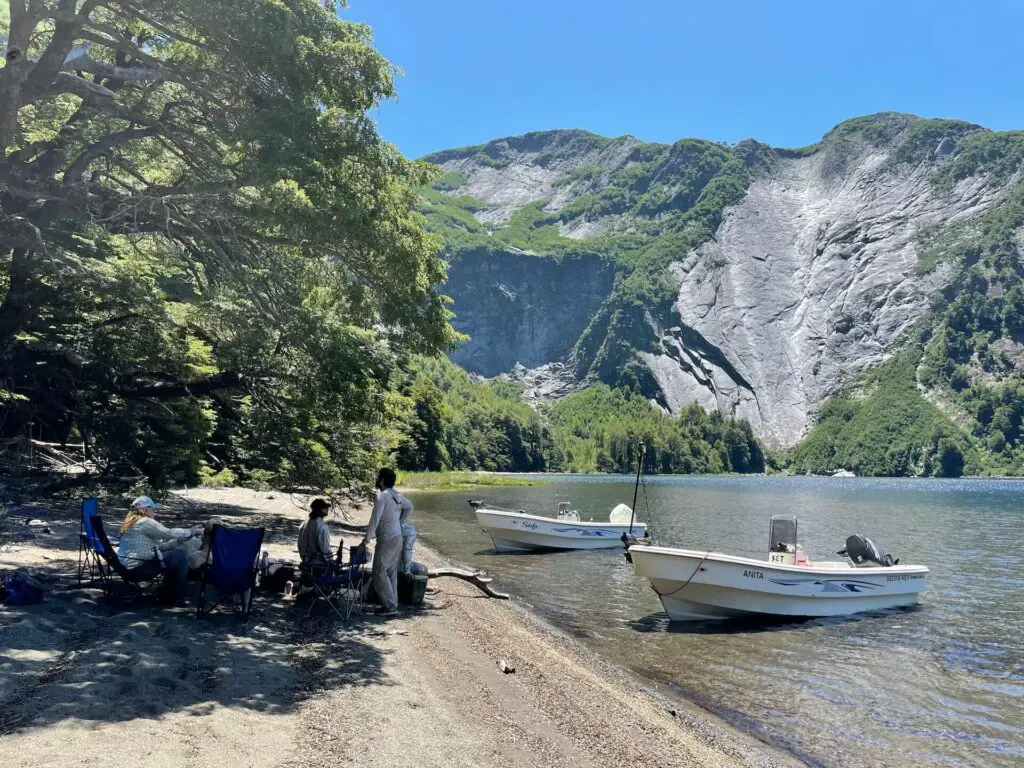 Lake Tromen fishing