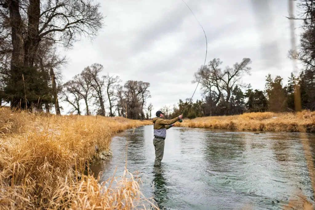 Casting the Orvis Encounter Fly Rod Outfit in a River