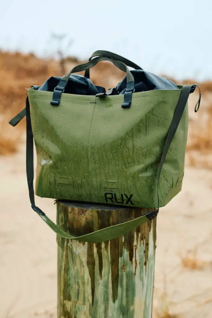 Rux Waterproof Bag closeup