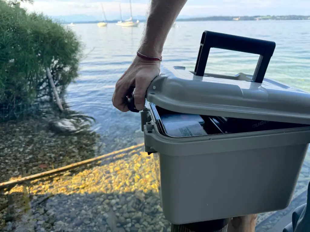 YETI Go Box 15 Open Lid