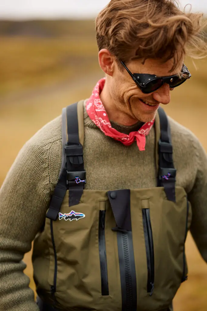 A big waterproof YKK zipper not only makes it easy to get in and out of the Expedition waders but also easy to pee.