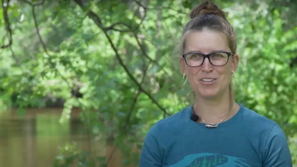 Nicole Watson’s Arctic grayling research began in 2018 at Michigan State University with the goal of understanding potential obstacles to a successful introduction after past failures. (Michigan DNR photo