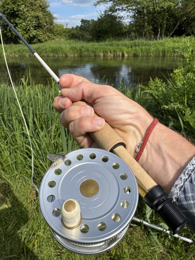 Orvis Superfine Graphite Fly Rod with fly reel