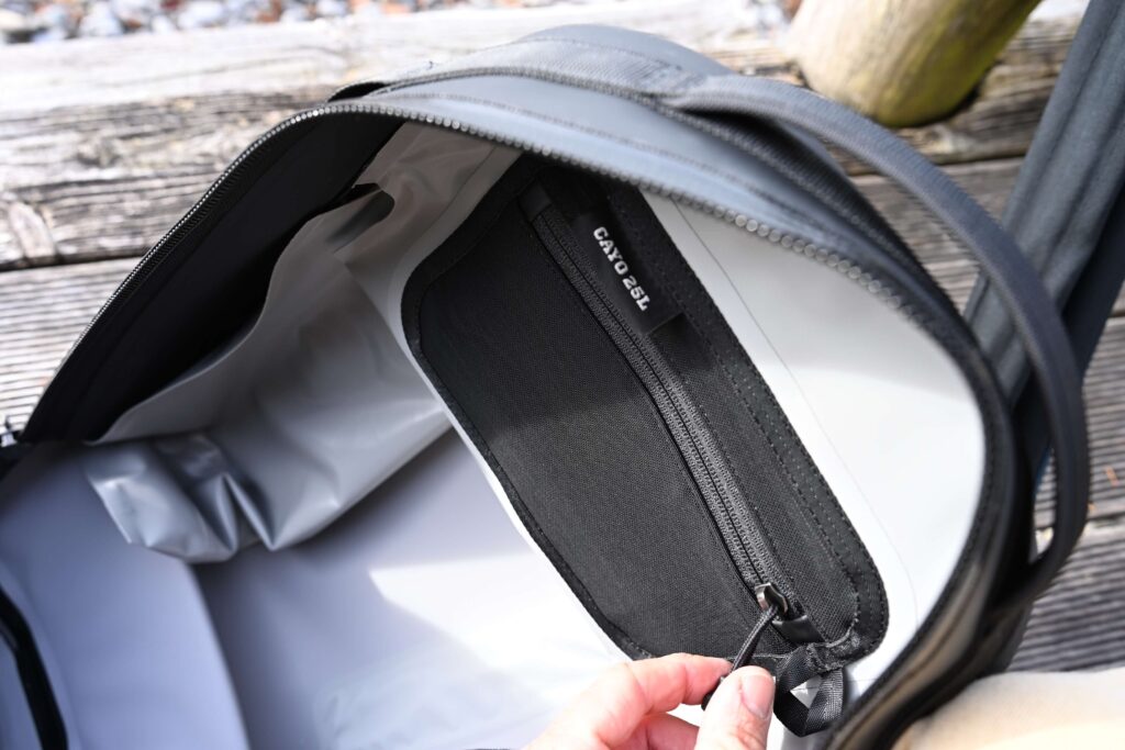 Yeti Cayo Backpack Inside Zippered Pocket