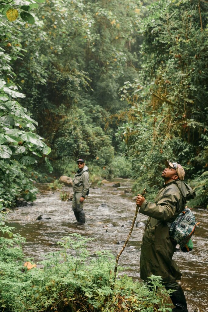Fishing the Kenyan jungle