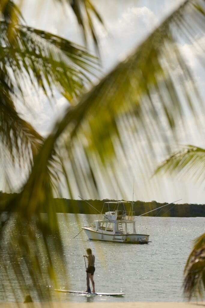 Bluewater boat at Manda Bay 