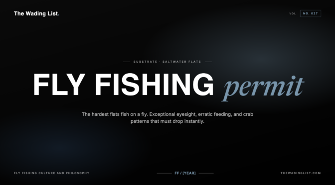 Fly Fishing for Permit