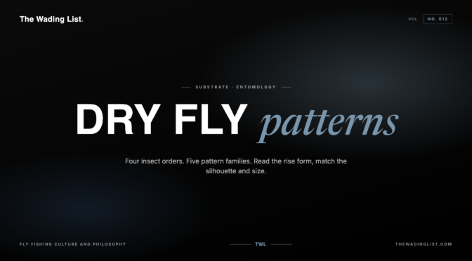 Dry Fly Patterns