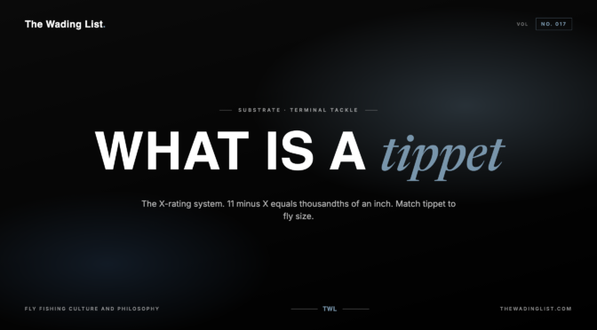 what is a tippet