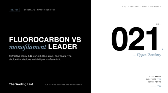 fluorocarbon vs monofilament leader
