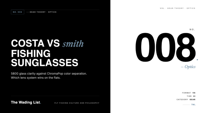 Costa vs Smith Fishing Sunglasses